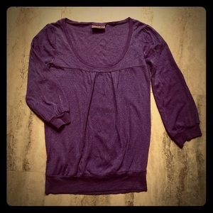 🎆Shimmer purple Michael Stars top🎆